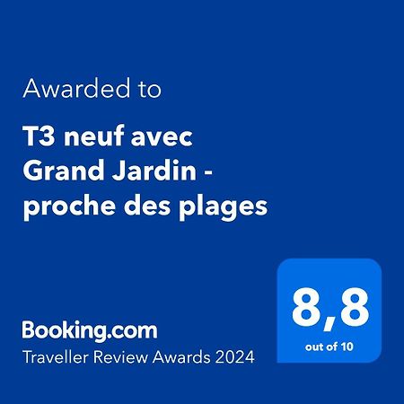 T3 Neuf Avec Grand Jardin - Proche Des Plages Saint-Cyr-sur-Mer Ngoại thất bức ảnh